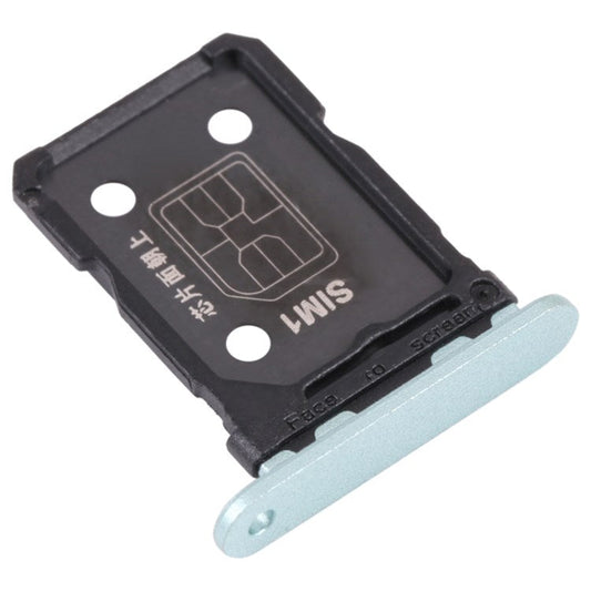 For Oppo Reno6 5G PEQM00, CPH2251 Dual SIM Card Tray Holder Replacement (without Logo) - Green