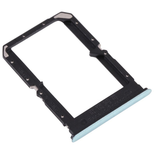 For Oppo Reno5 5G PEGM00, PEGT00, CPH2145 Dual SIM Card Tray Holder Replacement (without Logo) - Green
