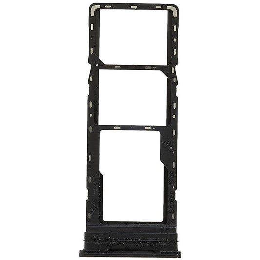 For Infinix Smart 5 X657 Dual SIM Cards + Single SD Card Tray Holder Replacement (without Logo) - Black