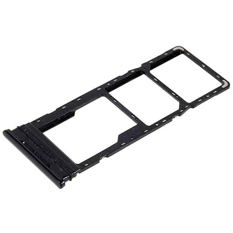 For Infinix Smart 5 X657 Dual SIM Cards + Single SD Card Tray Holder Replacement (without Logo) - Black