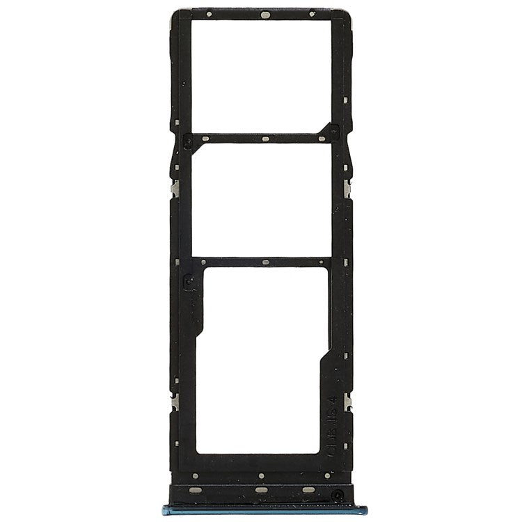 For Tecno Camon 15 Premier / Camon 15 Pro CD8 Dual SIM Cards + Single SD Card Tray Holder Replacement (without Logo) - Silver