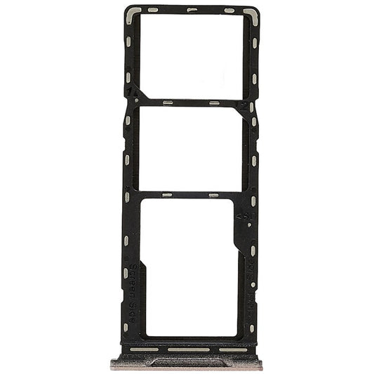 For Infinix Note 10 Pro X695 / Note 10 Pro NFC X695C Dual SIM Cards + Single SD Card Tray Holder Replacement (without Logo) - Pink