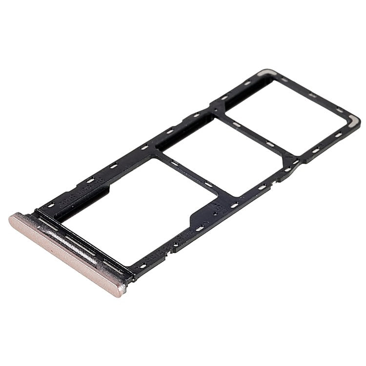 For Infinix Note 10 Pro X695 / Note 10 Pro NFC X695C Dual SIM Cards + Single SD Card Tray Holder Replacement (without Logo) - Pink