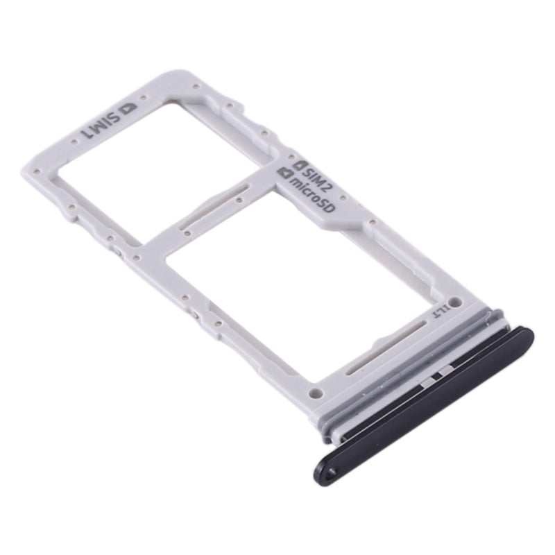 For Samsung Galaxy S20 Plus 4G / 5G / S20 Ultra 4G / 5G OEM Dual SIM Card + SD Card Tray Holder Replacement Part (without Logo) - Black