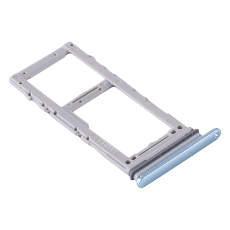 For Samsung Galaxy S20 Plus 4G / 5G / S20 Ultra 4G / 5G OEM Dual SIM Card + SD Card Tray Holder Replacement Part (without Logo) - Blue