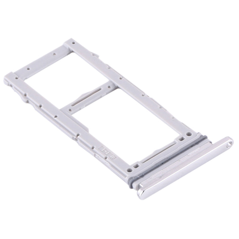 For Samsung Galaxy S20 Plus 4G / 5G / S20 Ultra 4G / 5G OEM Dual SIM Card + SD Card Tray Holder Replacement Part (without Logo) - White