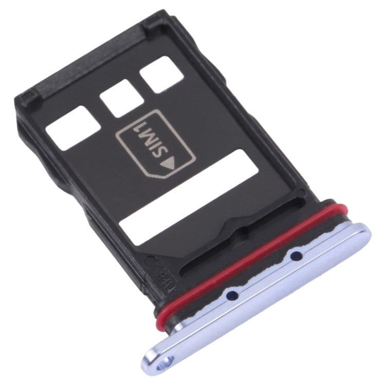 For Huawei P50 4G Dual SIM Card Tray Holder Replacement (without Logo) - Purple