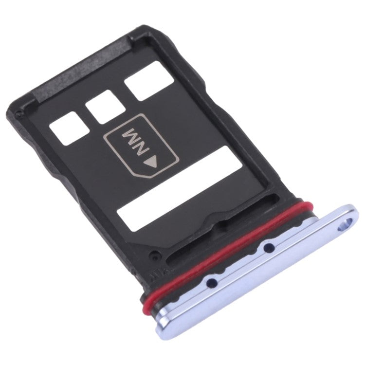For Huawei P50 4G Dual SIM Card Tray Holder Replacement (without Logo) - Purple