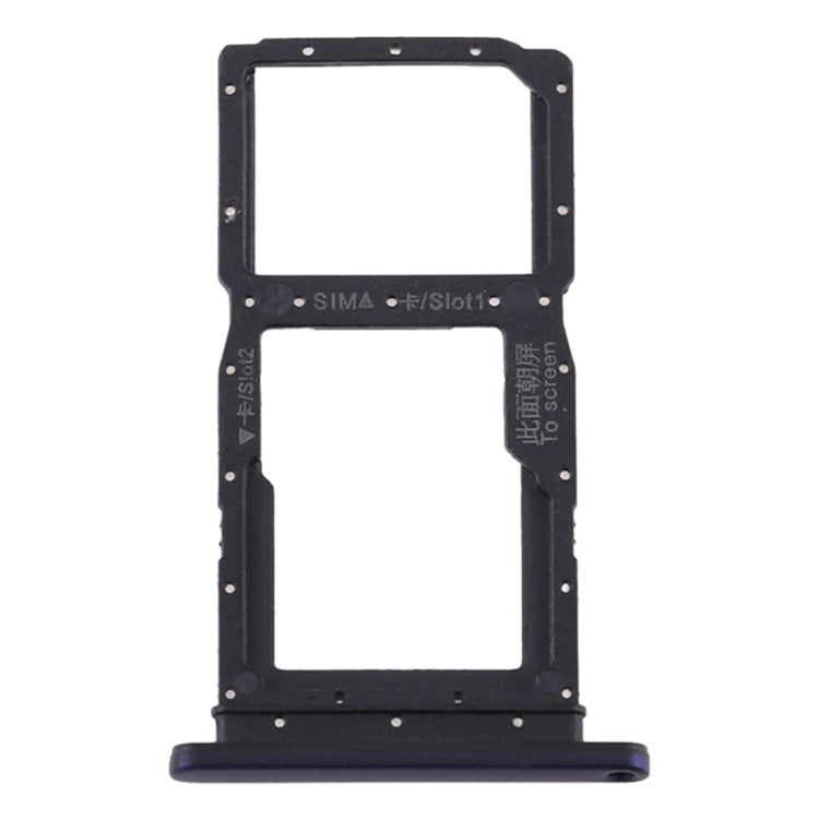 For Huawei Y9s Dual SIM Card Tray Holder Replacement (without Logo) - Purple