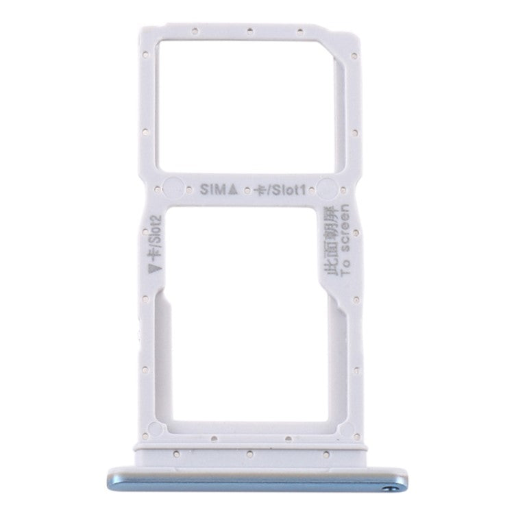 For Huawei Y9s Dual SIM Card Tray Holder Replacement (without Logo) - Baby Blue