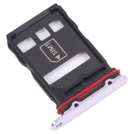 For Huawei P50 Pro 4G Dual SIM Card Tray Holder Replacement (without Logo) - Pink