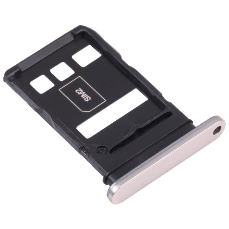 For Honor 50 Pro Dual SIM Card Tray Holder Phone Replacement Part (without Logo) - Silver