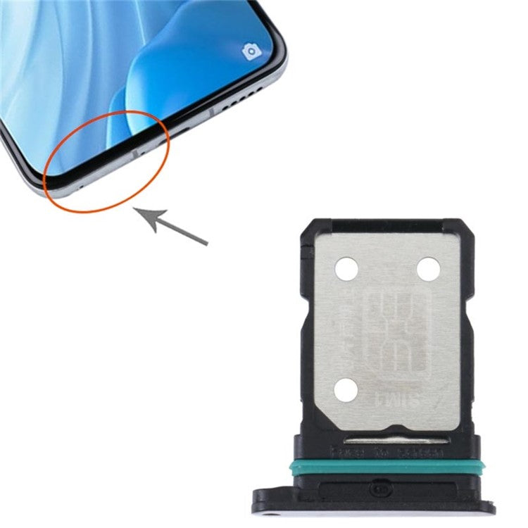 For Oppo Reno7 SE 5G Dual SIM Card Tray Holder Replacement Part (without Logo) - Gold