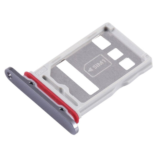 For Huawei Mate 50 4G SIM Card Tray Holder Replacement Part (without Logo) - Black