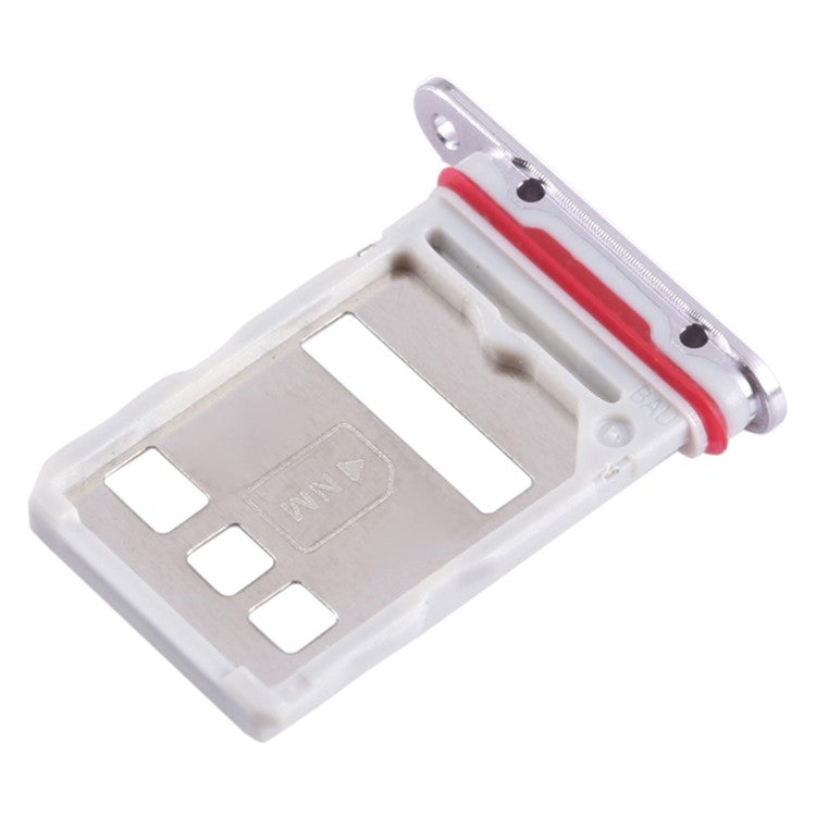 For Huawei Mate 50 Pro 4G SIM Card Tray Holder Replacement Part (without Logo) - Purple