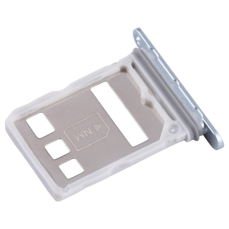 For Huawei Mate 60 Pro+ SIM Card Tray Holder Replacement Part (without Logo) - Silver