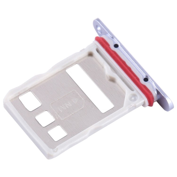 For Huawei Mate 60 SIM Card Tray Holder Replacement Part (without Logo) - Purple