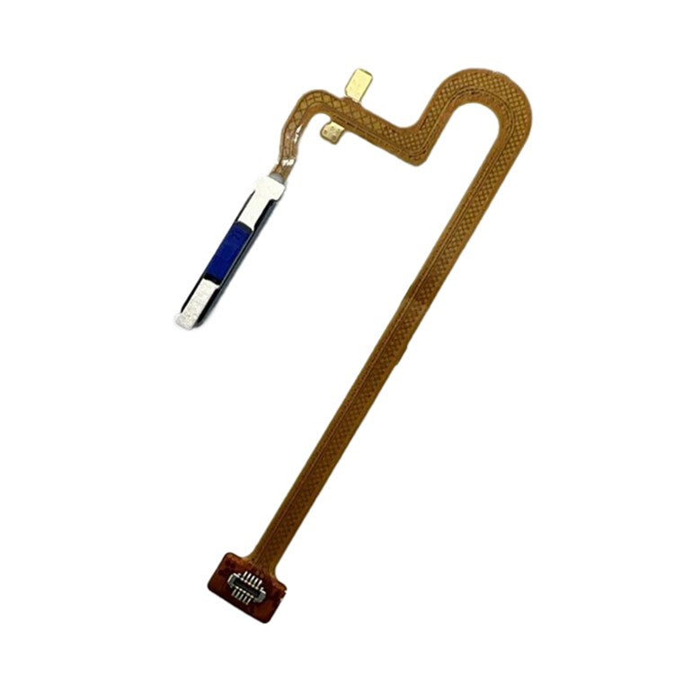 For Oppo A17 4G OEM Home Key Fingerprint Button Flex Cable Part (without Logo) - Black