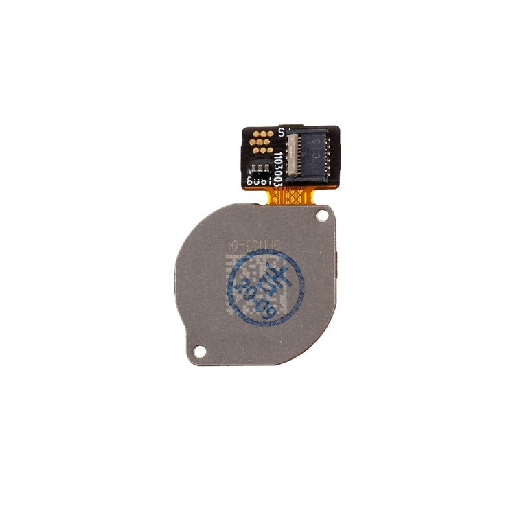 OEM Home Key Fingerprint Button Flex Cable Replace Part for Huawei Honor 9A/Enjoy 10e/Y6P (2020) - Black