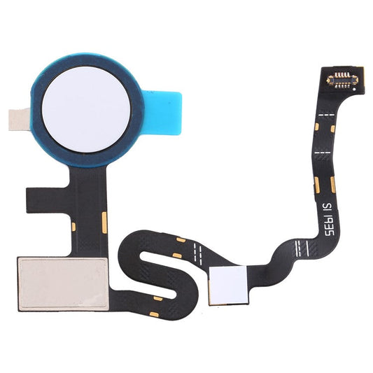 For Google Pixel 4a G025J GA02099 OEM Home Key Fingerprint Button Flexible Cable Replacement Part (without Logo) - White