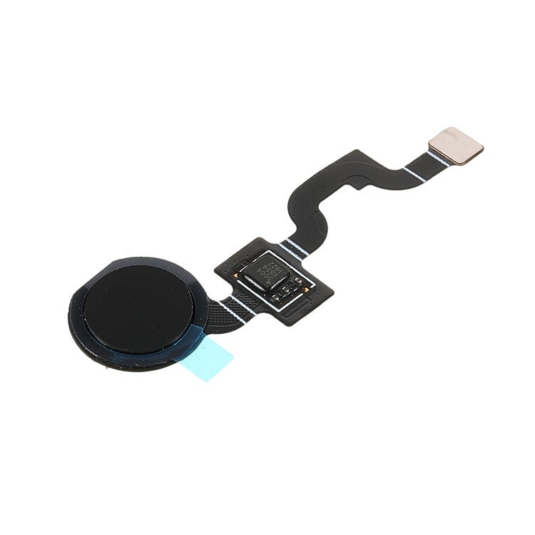 OEM Home Key Fingerprint Button Flex Cable Part Replacement (without Logo) for Google Pixel 3a XL G020C / G020G / G020F - Black