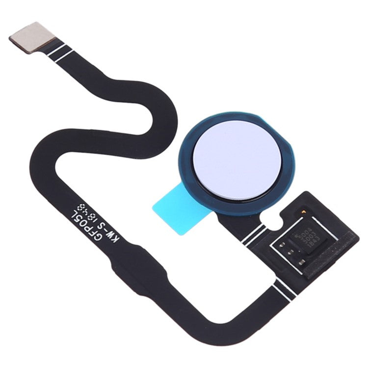 For Google Pixel 3a G020A G020E G020B OEM Home Key Fingerprint Button Flex Cable Part Replacement (without Logo) - Purple