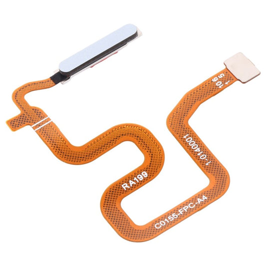 OEM Home Key Fingerprint Button Flex Cable Part Replacement (without Logo) for Realme 6 - White