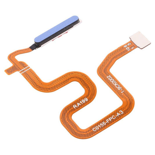OEM Home Key Fingerprint Button Flex Cable Part Replacement (without Logo) for Realme 6 - Blue