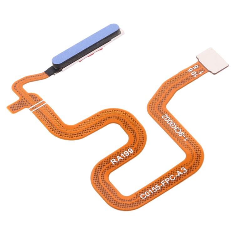 Câble Flex Bouton Home/empreinte Digitale Pour Oppo A16 / A16S - Pièce OEM Noire - Neuf