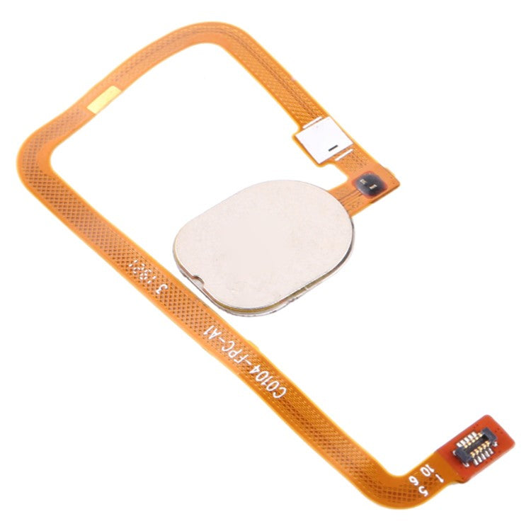 For Oppo A5s (AX5s) OEM Home Key Fingerprint Button Flex Cable Part (without Logo) - Black