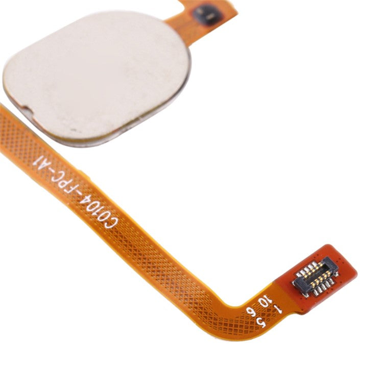 For Oppo A5s (AX5s) OEM Home Key Fingerprint Button Flex Cable Part (without Logo) - Black