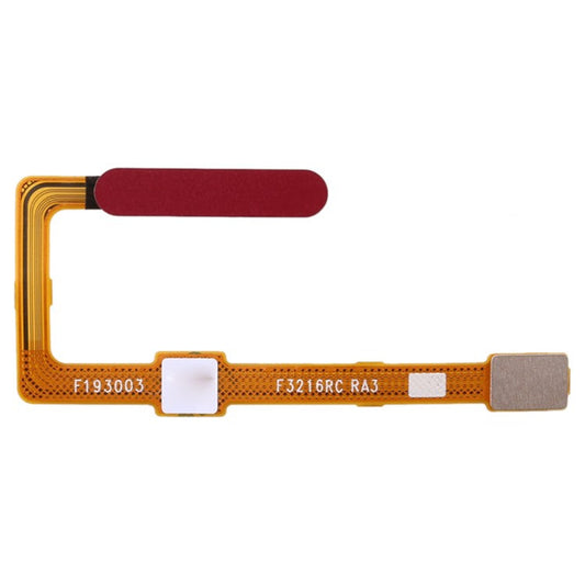 For Huawei Y9s OEM Home Key Fingerprint Button Flexible Cable Replacement Part (without Logo) - Red