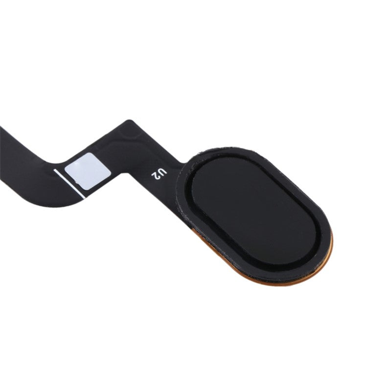For Motorola Moto G5S OEM Home Key Fingerprint Button Flex Cable Repair Part (without Logo) - Black