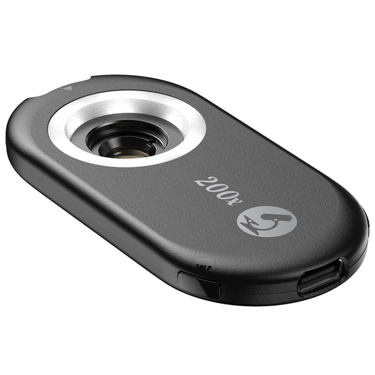 APEXEL APL-MS200 Mobile Phone Holder Clip 200x Magnification Microscope with CPL Filter
