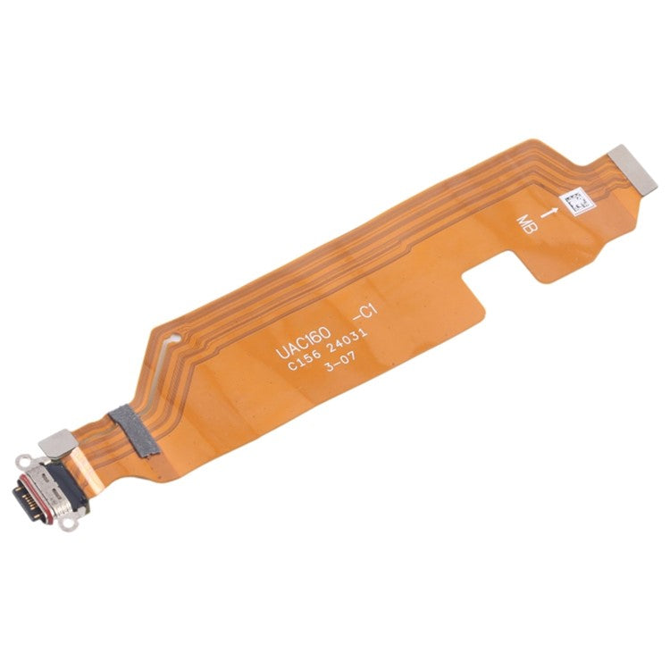 For Oppo Reno12 5G (Global) Dock Connector Charging Port Flex Cable Repair Part (Without Logo)