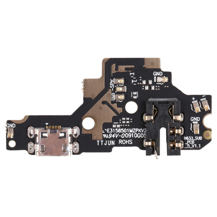 For Infinix Note 5 X604 X604B Dock Connector Charging Port Flex Cable Replacement Part (without Logo)