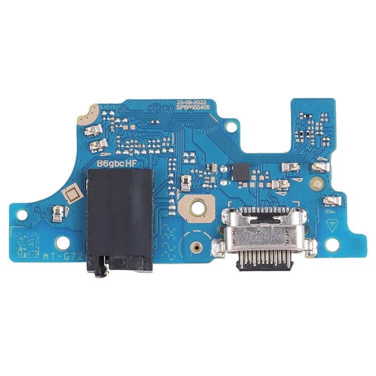 For Motorola Moto G72 4G XT2255-1 Dock Connector Charging Port Flex Cable Replacement Part (without Logo)