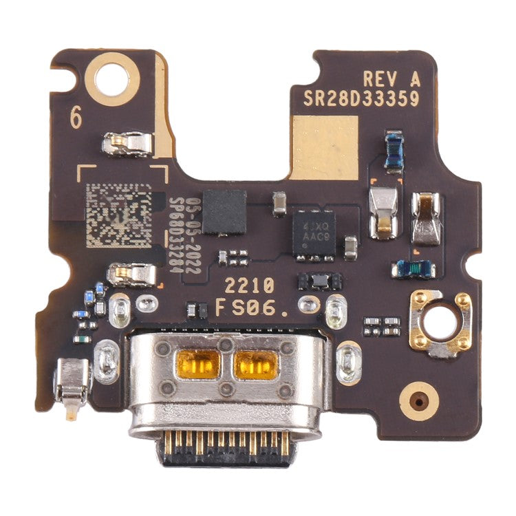 For Motorola Moto S30 Pro 5G XT2243-2 Dock Connector Charging Port Flex Cable Replacement Part (without Logo)