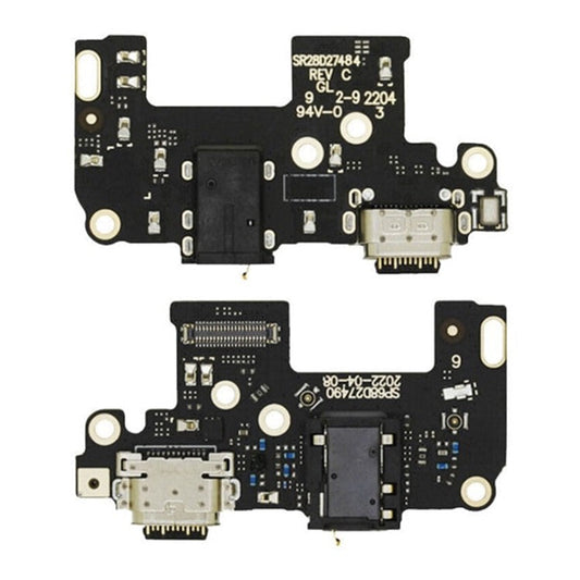For Motorola Moto G Stylus 5G (2022) XT2215-1 / XT2215-4 Dock Connector Charging Port Flex Cable Part (without Logo)