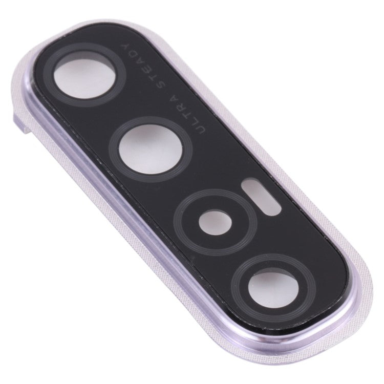 For Oppo Reno3 Pro 5G OEM Back Camera Lens Holder Cover with Glass Part (without Logo) - Purple