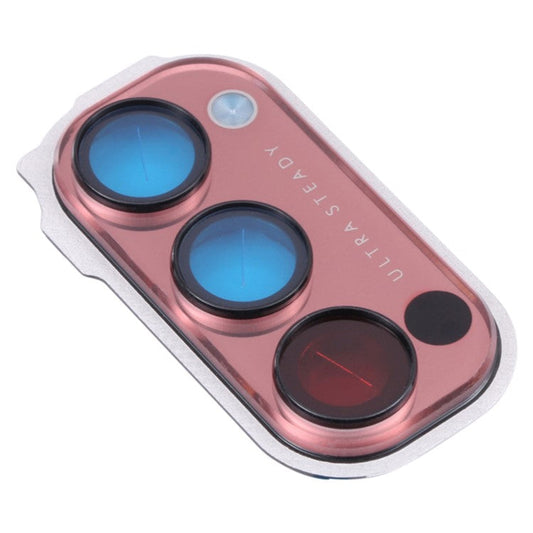 For Oppo Reno4 Pro 5G PDNM00, PDNT00, CPH2089 OEM Back Camera Lens Holder Cover with Glass Part (without Logo) - Red