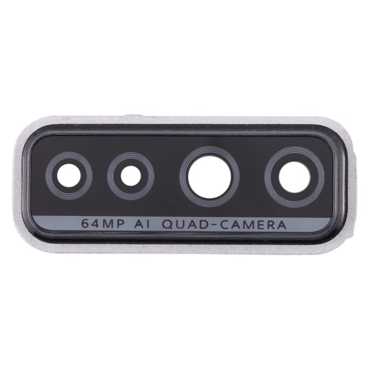 For Huawei P40 Lite 5G / nova 7 SE OEM Back Camera Lens Holder Cover with Glass Part (without Logo) - Black
