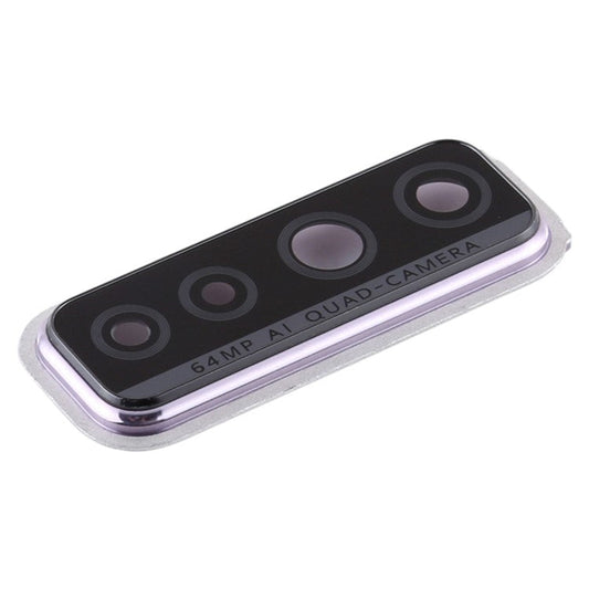 For Huawei P40 Lite 5G / nova 7 SE OEM Back Camera Lens Holder Cover with Glass Part (without Logo) - Silver