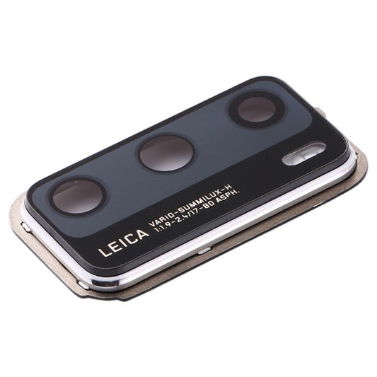 For Huawei P40 / P40 5G OEM Back Camera Lens Holder Cover with Glass Part (without Logo) - Silver