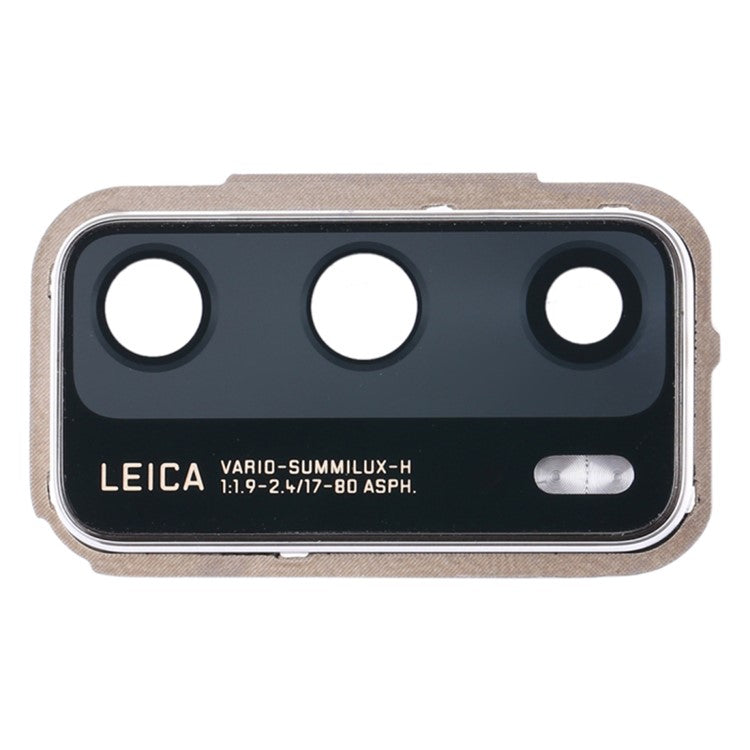 For Huawei P40 / P40 5G OEM Back Camera Lens Holder Cover with Glass Part (without Logo) - Silver