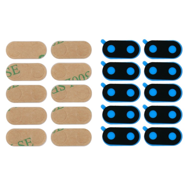 10PCS For Huawei Mate 10 Lite / nova 2i Rear Back Camera Lens Cover Replacement Part (Without Logo)