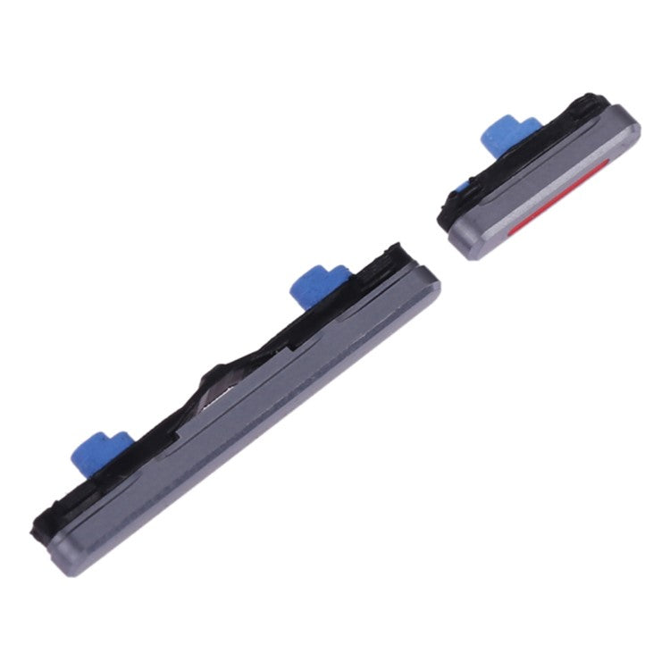 For Huawei P20 Power On / Off and Volume Side Buttons Set Replacement Part (without Logo) - Silver