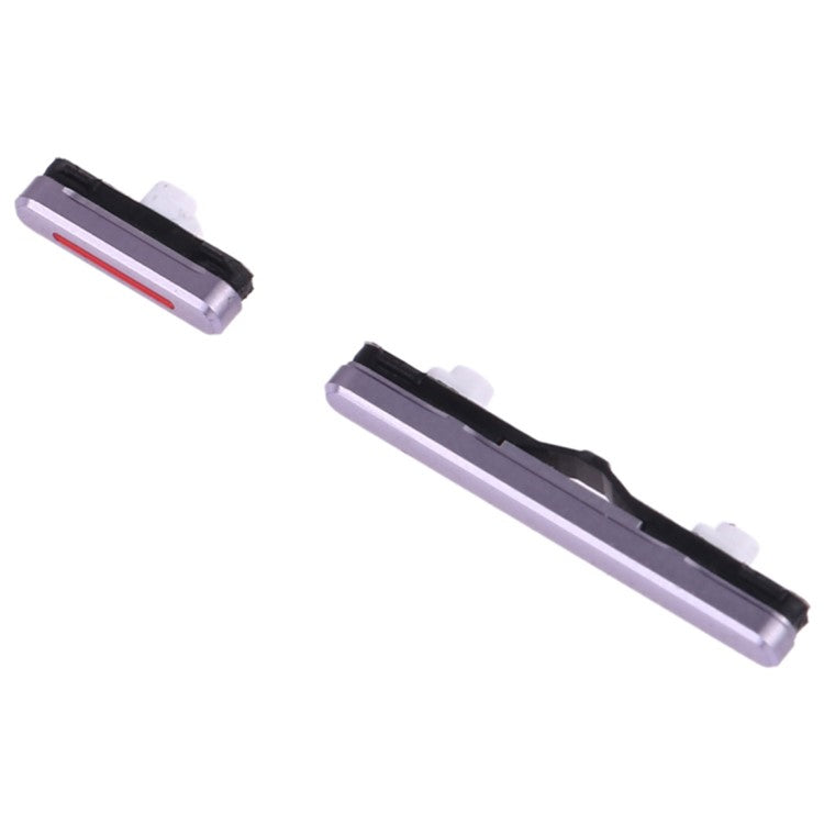 For Huawei P20 Power On / Off and Volume Side Buttons Set Replacement Part (without Logo) - Purple