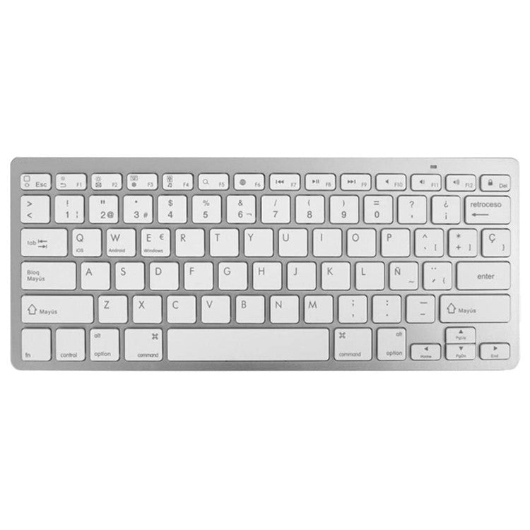 X5 (SP) Spanish Universal Wireless Bluetooth Keyboard for Smart Phone / Tablet