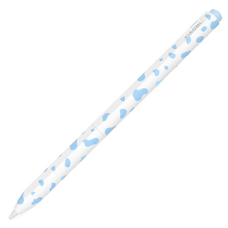 For Xiaomi Smart Pen (Gen 2) Cow Pattern Stylus Sleeve Silicone Protective Cover - Blue